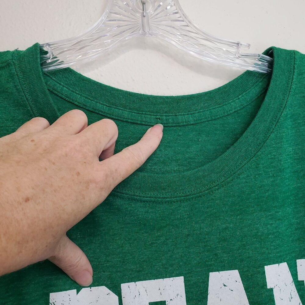 Bean Town Boston Celtics green basketball T-shirt - Picture 5 of 8